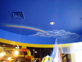 ceiling rainbow cloud